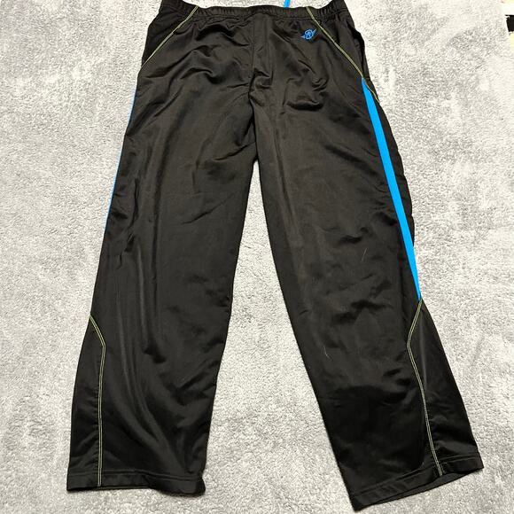 TapOut Track Pant Mens XXL Black Sweatpants MMA Workout Training Y2K Activewear* - Picture 3 of 9